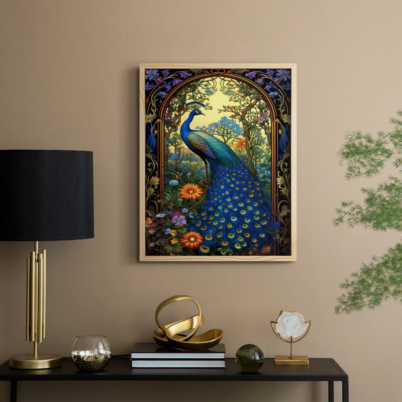 ANIMALS Series CLII, reproduction encadrée - bois massif, H 30 po x l 24 po