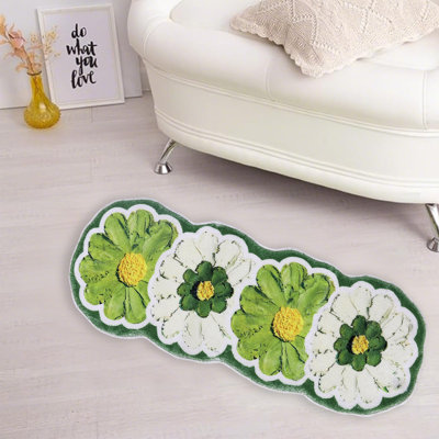 Tapis pour salle de bain Flower