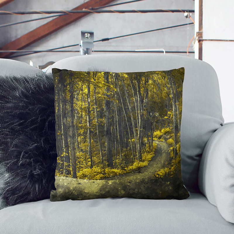 Square Throw Cushion, 55 x 55 cm, Black