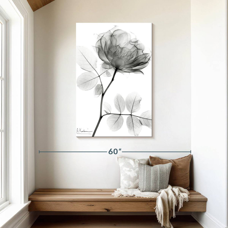 Harnek Rose Dynasty BW I, 45" H x 30" W