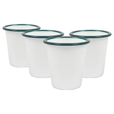 300ml Enamel Drinking Glass