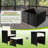 Ioachim 8-Person Outdoor Seating Group with Cushions-1647919376