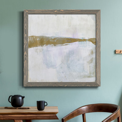 Toile encadrée Gold Ribbon Horizon I-Premium - prête à être accrochée