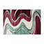 Tapis intérieur et extérieur rouge Watercolor-128905643