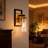 Grisella Dimmable Black/Brass Vanity Light