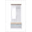 Melati Light Oak &  Finish Hall Tree Simple design, multi-functional use, classic and durable