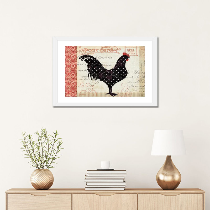 Campagne I par Pela Studio - reproduction, H 16 po x l 24 po x P 1 po, Papier encadré blanc, Blanc