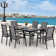 Argyri Rectangular 6 - Person 64" Long Dining Set