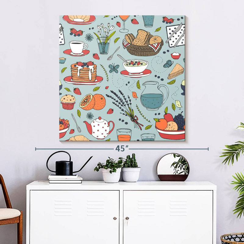 Senne Breakfast Food Pattern
