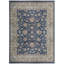 Hand-Knotted High-Quality Blue and Gold Area Rug