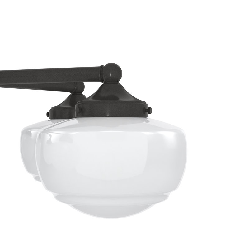 Hunter Saddle Creek 5 Light Chandelier Ceiling Light Fixture, Cased White, Noble Bronze