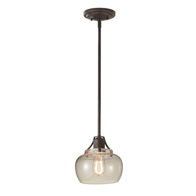 Levi 1 - Light Bronze Dome Pendant
