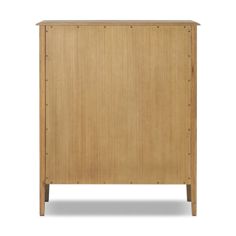 Maggie Tall Chest-Aged Smoked Oak, Aged Smoked Oak