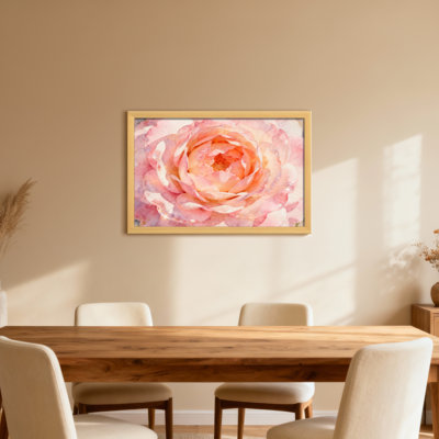 Plantes et fleurs, art floral rose