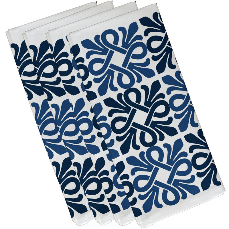 Ensemble de serviettes 4 pièces Milnor, bleu