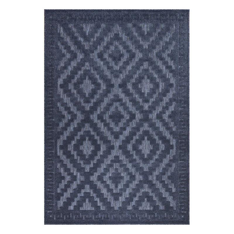 Zamarripa Geometric Area Rug, Rectangle 50 x 80cm