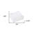King White Cotton Waffle Weave Honeycomb Blanket