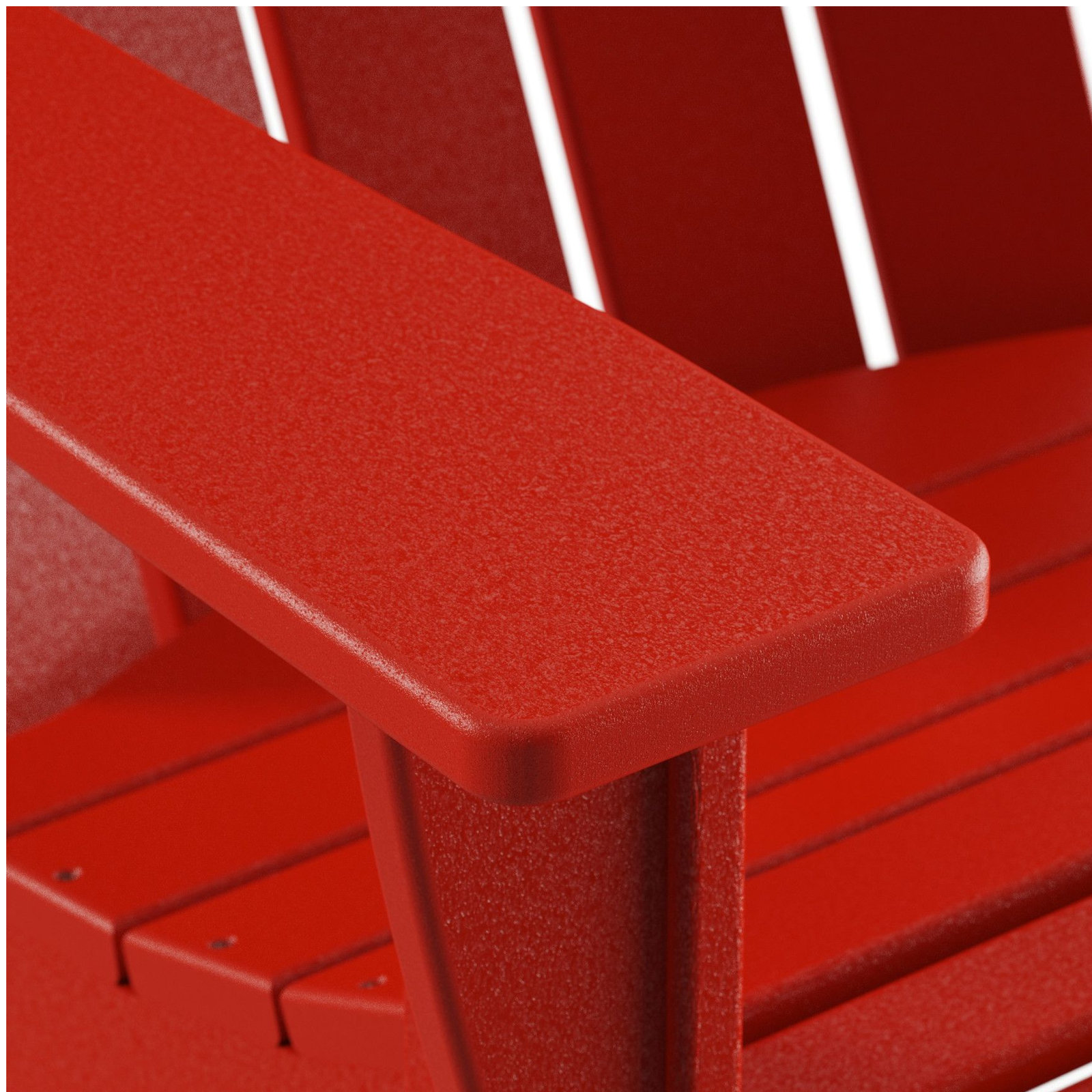 POLYWOOD® Vineyard Adirondack Chair, Sunset Red