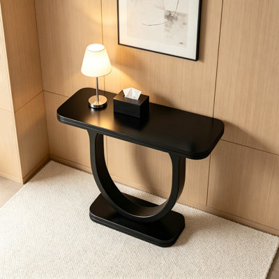 Minimalist Arc Base Console Table