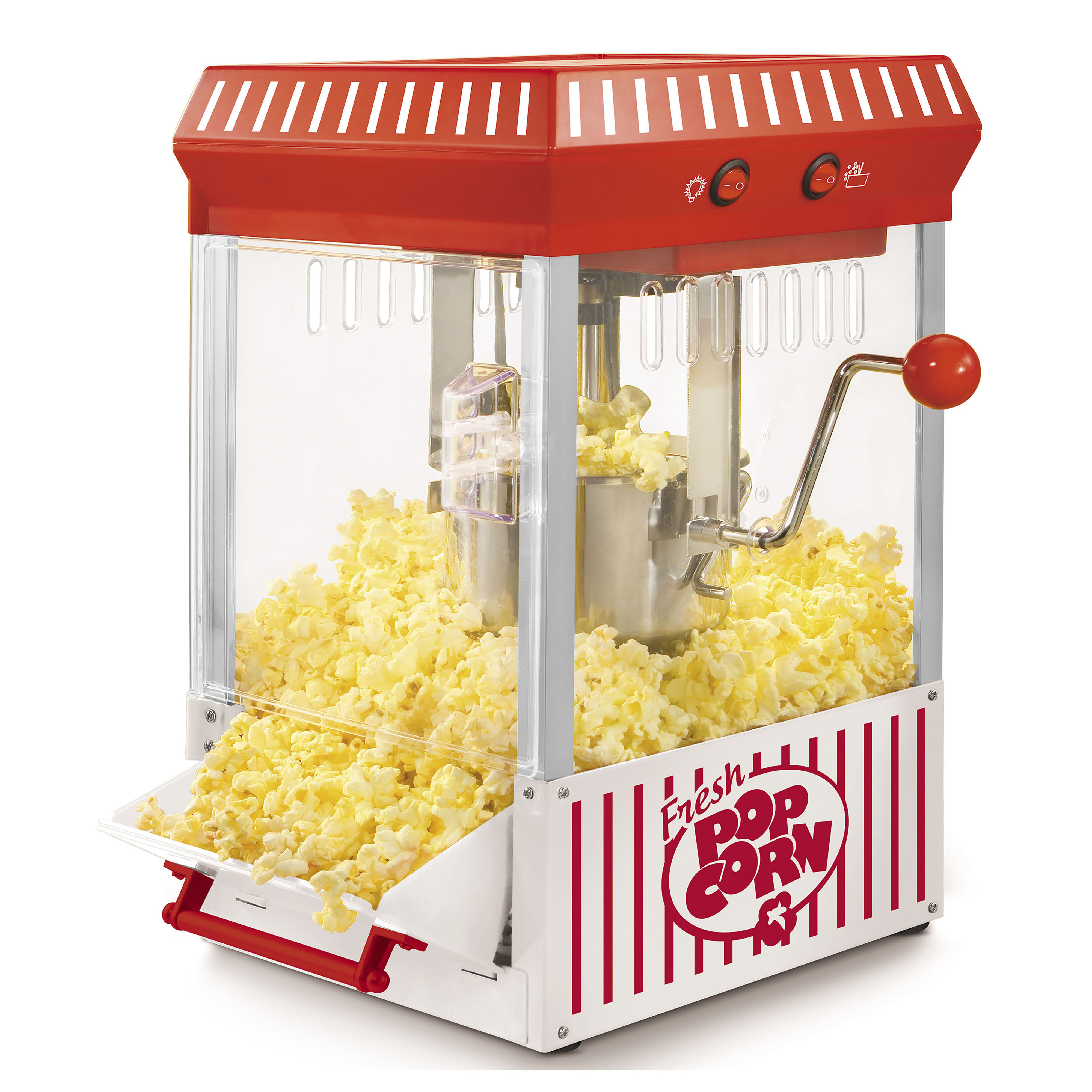 Nostalgia Popcorn Maker Machine - Professional Cart With 8 Oz Kettle Makes  Up To 32 Cups - Vintage Popcorn Machine Movie Theater Style - Black