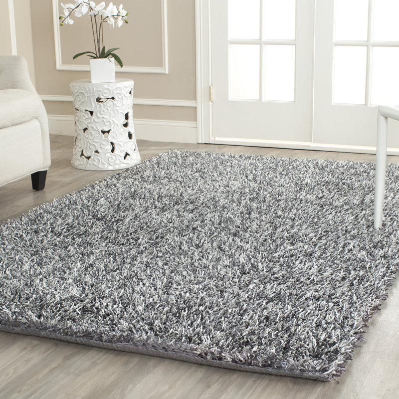 Callie Solid Colour Hand Woven Area Rug, Rectangle 91 x 152cm
