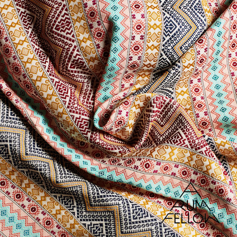 Schumacher x A Rum Fellow Holmul Hand Woven Fabric