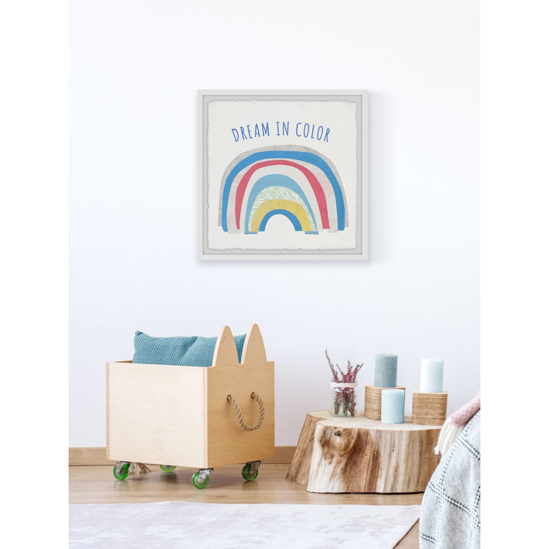 «Gasaway Favorite Colors», reproduction encadrée, H 12 po x l 12 po x P 1,5 po