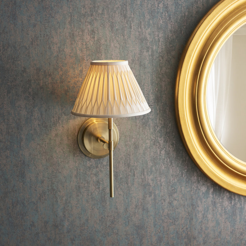 Eyal Armed Sconce, Antique Brass