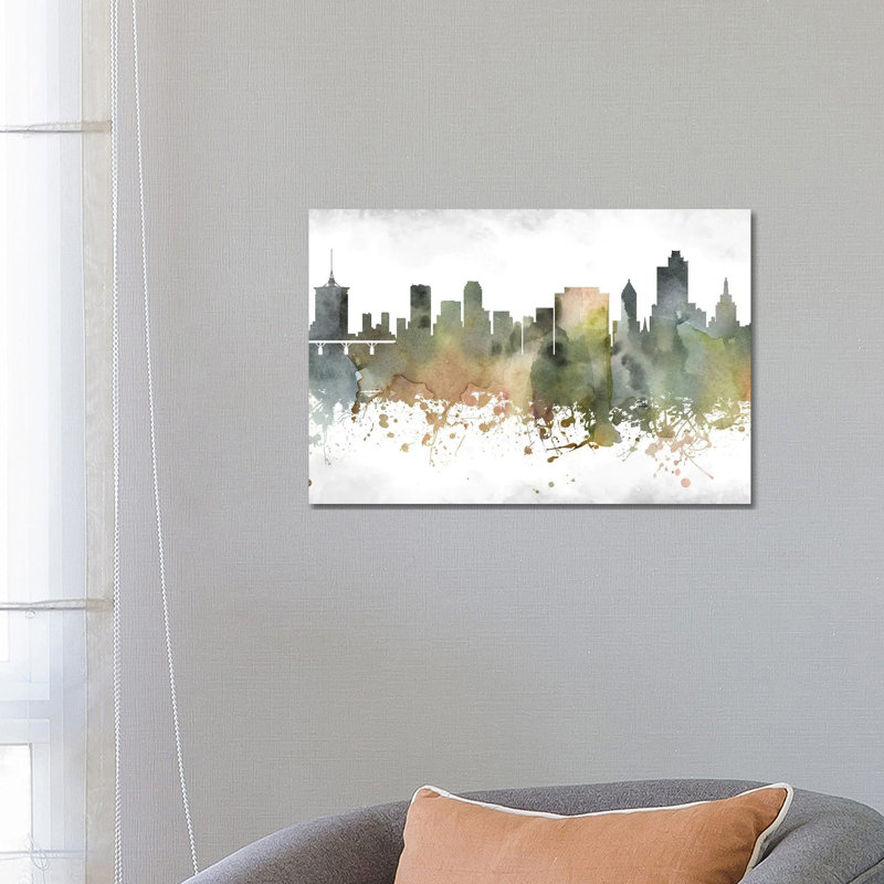 Horizon de Tulsa, H 18 po x l 26 po x P 1,5 po