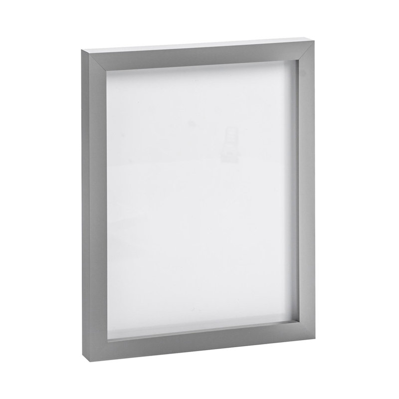 Photo Frame - 8" x 10" - Grey - Acrylic