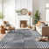 Rambo Contemporary Arch Knot Design Area Rug
