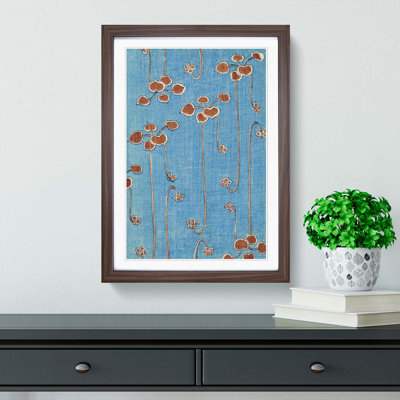 Vine Illustration by Watanabe Seitei - Picture Frame Painting Print