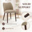 46.40cm H Fabric Upholstered Upholstered Back Side Chair in Camel-132718846