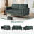 65" Corduroy Classic Loveseat Mid-Century Modern Sofa-114213095