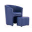 Fauteuil demi-tonneau avec repose-pieds Babumba-30415563