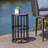 Hargraves Round Metal Outdoor Side Table , 10.8'' in. W 10.8'' in. D