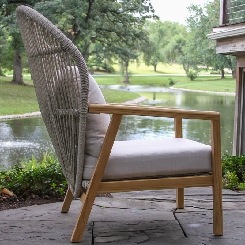 Florentia 2 - Person Patio Conversation Set with Cushions