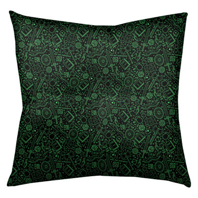Coussin de sol carré Katelyn Elizabeth