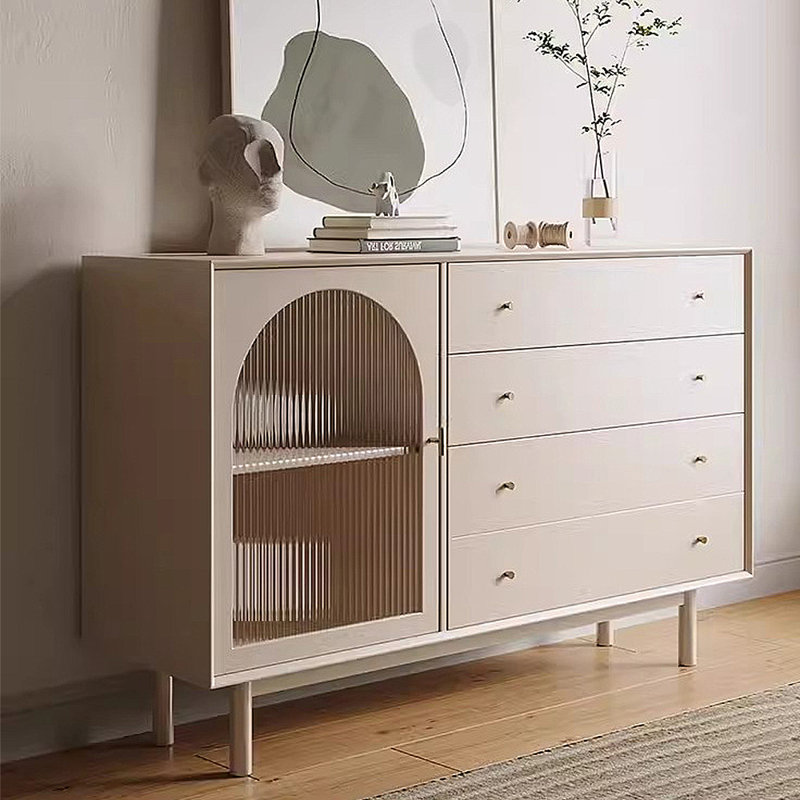 Armoire de rangement et buffet moderne et minimaliste, H 35,43 po x l 47,24 po x P 15,75 po