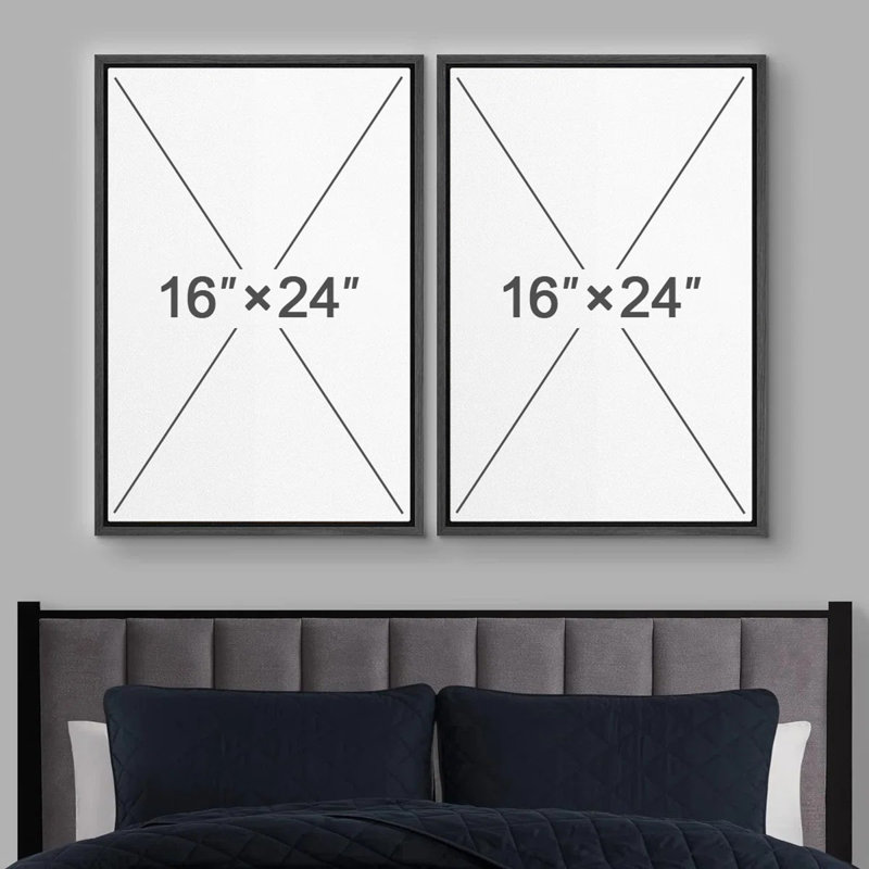 Vertical Earth Tone Abstract Artwork, Living Room Pictures, Framed Canvas Giclee Print Wall Art, Black Floater Frame