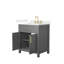 Beckett 30" Freestanding Single Bathroom Vanity with Quartz Top-1891304448-1891304473-1891304450