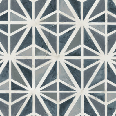Carreau bleu sarcelle, collection VII