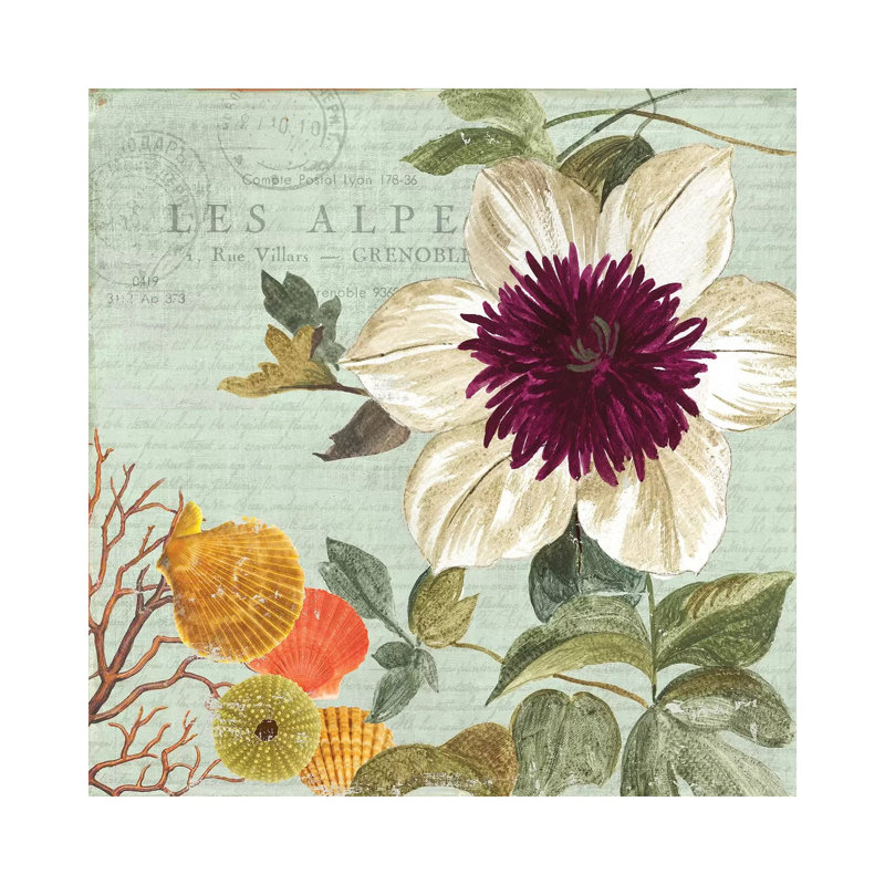 Shabby Elegance III by Aimee Wilson - Wrapped Canvas Print, 30.48 cm H x 30.48 cm W