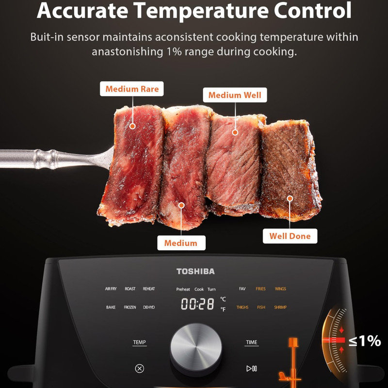 Comfee 7.4L Basket Air Fryer Air Fryer