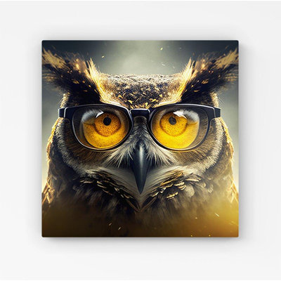 Owl - Wrapped Canvas Art Prints