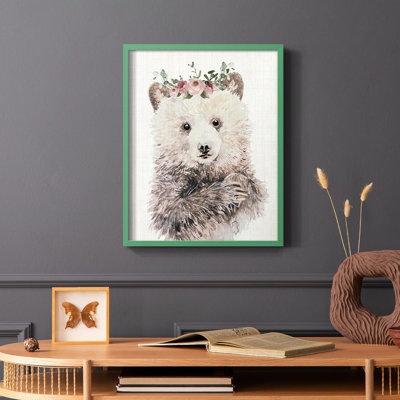 Dressy Cub, reproduction encadrée - bois massif