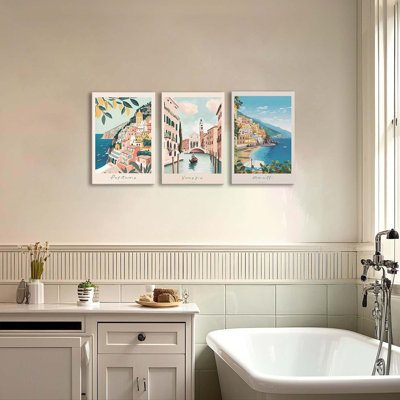 3 Piece Wrapped Canvas Print