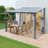 Aluminum Pergola with Canopy-90611260-95168563