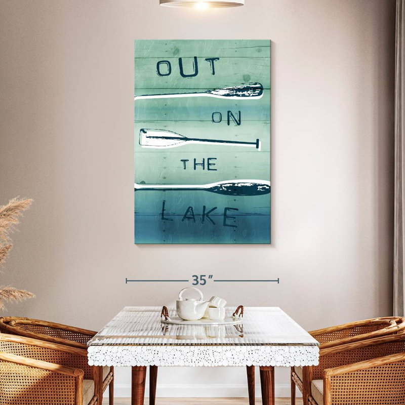 Tergel Out On The Lake, 48" H x 32" W