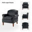 Farleigh Faux Leather Armchair-182266369